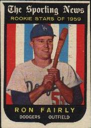 1959 Topps Baseball Cards      125     Ron Fairly RS RC